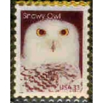 SNOWY OWL STAMP PIN
